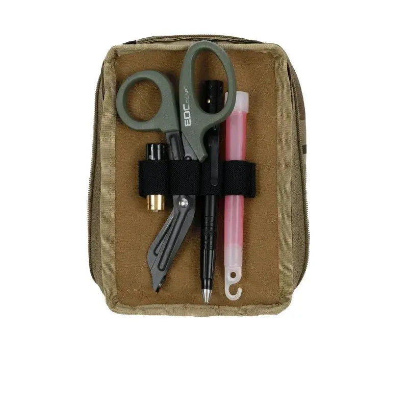 Poche EDC tactique verticale MOLLE compacte format smartphone 