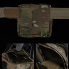 Poche GP moyenne tactique MOLLE format carré compact 