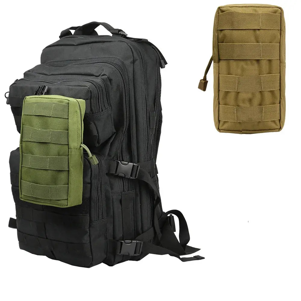 Poche MOLLE haute rangement vertical tactique Zone Tactique