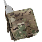 Poche MOLLE tactique multi usage radio et outils avec fermeture clip 