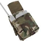 Poche MOLLE tactique multi usage radio et outils avec fermeture clip 