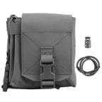 Poche MOLLE tactique multi usage radio et outils avec fermeture clip 