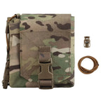 Poche MOLLE tactique multi usage radio et outils avec fermeture clip 