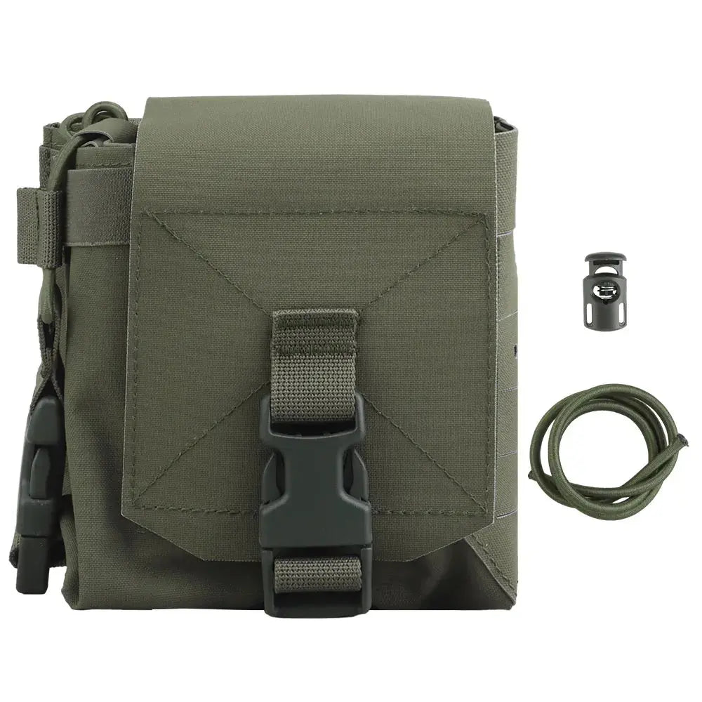Poche MOLLE tactique multi usage radio et outils avec fermeture clip - Zone Tactique