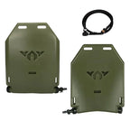 Poche à eau tactique rigide 1,75L compatible MOLLE randonnée militaire Zone Tactique