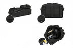 Poche admin MOLLE avec pochette frontale multifonction 