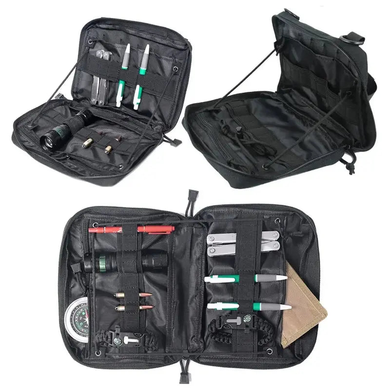 Poche admin large MOLLE – organisation tools & accessoires Zone Tactique