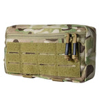 Poche horizontale tactique MOLLE utilitaire usage admin et outils 
