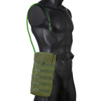Poche hydratation 1.5L tactique souple backpanel panneau MOLLE 