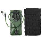 Poche hydratation 1.5L tactique souple backpanel panneau MOLLE 