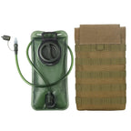 Poche hydratation 1.5L tactique souple backpanel panneau MOLLE 