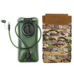 Poche hydratation 1.5L tactique souple backpanel panneau MOLLE 