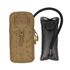 Poche hydratation compacte 1L MOLLE avec porte équipement élastique 