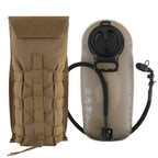 Poche hydratation grand format tactique 3L panneau MOLLE dorsal 