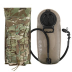 Poche hydratation grand format tactique 3L panneau MOLLE dorsal 
