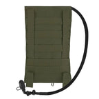 Poche hydratation tactique 1.5L avec housse MOLLE et élastique 