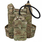 Poche hydratation tactique 1.5L housse Molle compacte 