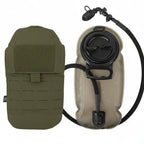 Poche hydratation tactique 1.5L housse Molle compacte 