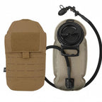 Poche hydratation tactique 1.5L housse Molle compacte 