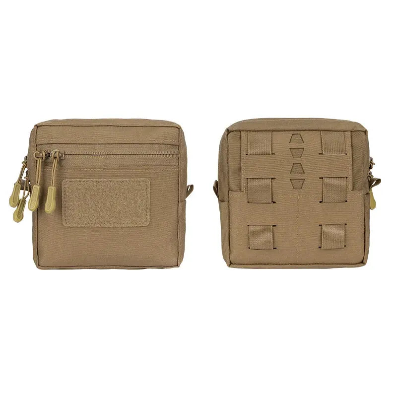 Poche tactique MOLLE multi usage admin et outils avec zip frontal - Zone Tactique