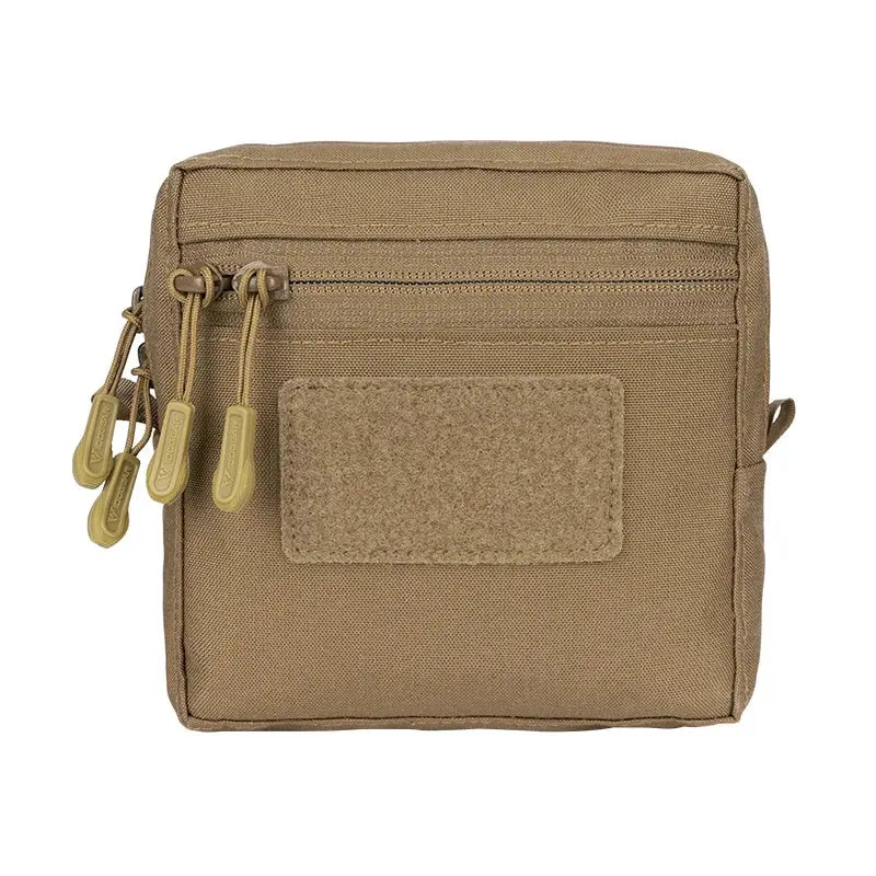 Poche tactique MOLLE multi usage admin et outils avec zip frontal - Zone Tactique