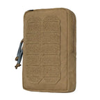 Poche utilitaire tactique plate admin MOLLE lasercut 