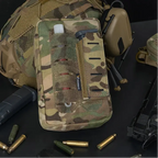 Poche utilitaire tactique plate admin MOLLE lasercut 