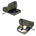 Poche utilitaire tactique plate admin MOLLE lasercut 