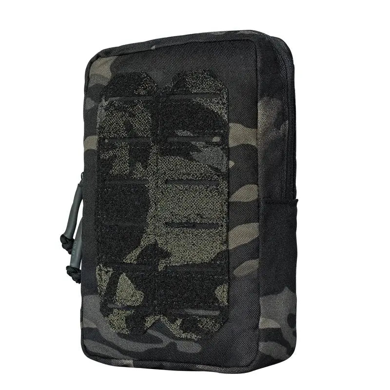 Poche utilitaire tactique plate admin MOLLE lasercut 