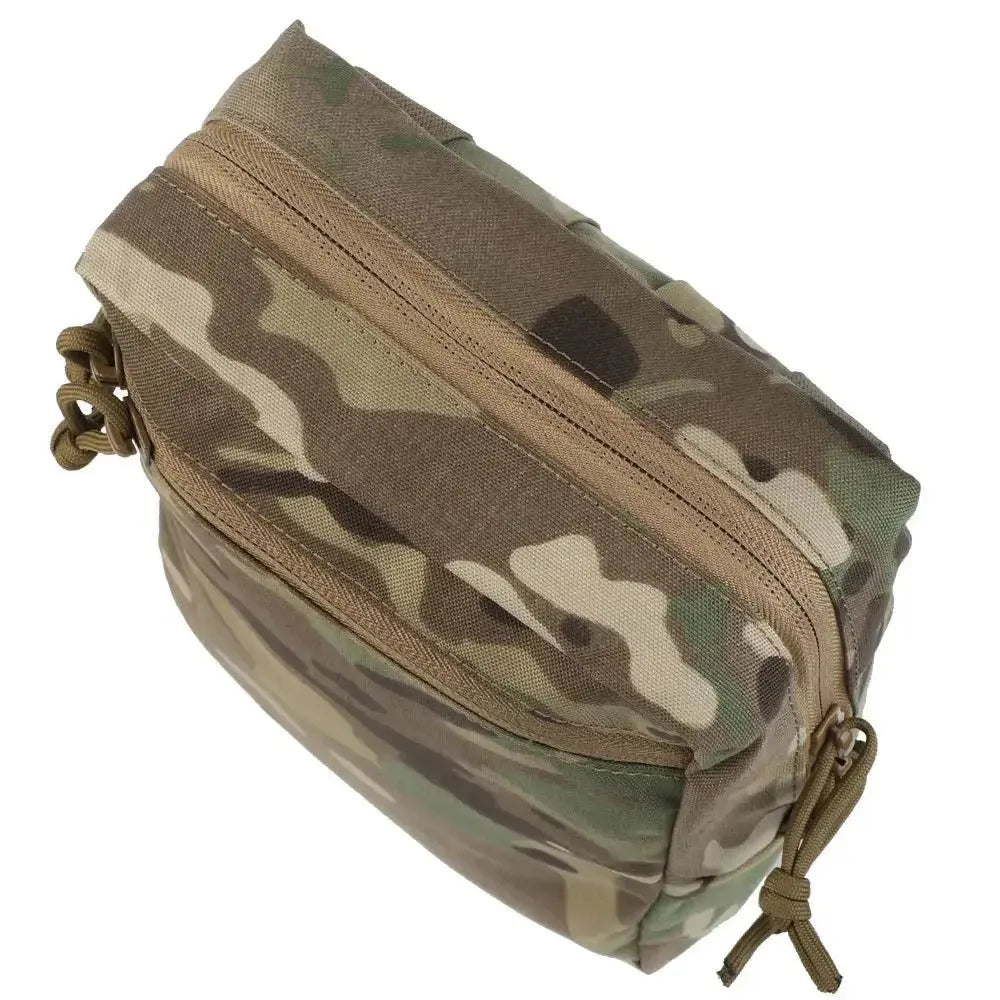 Poche verticale MOLLE lasercut tactique type GP et outils 