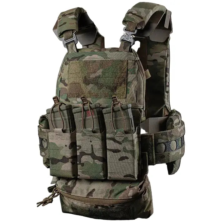 Pochette Dangle tactique velcro universelle pour gilet porte-plaques Zone Tactique