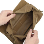Pochette Dangle tactique velcro universelle pour gilet porte-plaques Zone Tactique