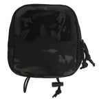 Pochette MOLLE AG tactique compacte format arrondi fermeture zip 