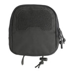 Pochette MOLLE AG tactique compacte format arrondi fermeture zip 