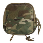 Pochette MOLLE AG tactique compacte format arrondi fermeture zip 