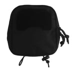 Pochette MOLLE AG tactique compacte format arrondi fermeture zip 