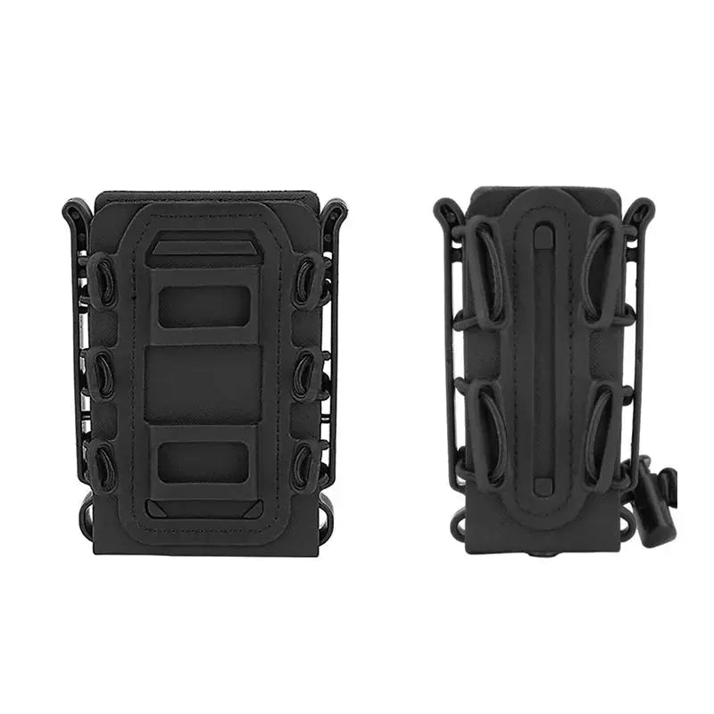 Pochette MOLLE chargeur DUO 556 et 9mm rétention rigide usage rapide Zone Tactique