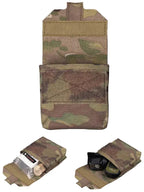 Pochette MOLLE tactique format portefeuille Zone Tactique