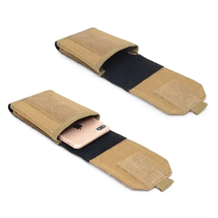 Pochette MOLLE utilitaire plate smartphone et accessoires tactiques 