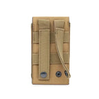 Pochette MOLLE utilitaire plate smartphone et accessoires tactiques 