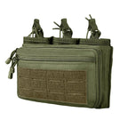 Pochette admin et triple chargeurs MOLLE Zone Tactique