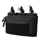 Pochette admin et triple chargeurs MOLLE Zone Tactique