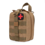 Pochette de premiers secours tactique MOLLE avec patch medic croix 