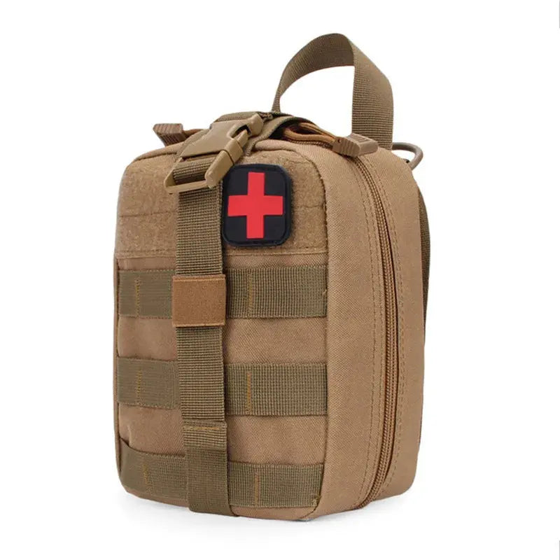 Pochette de premiers secours tactique MOLLE avec patch medic croix 