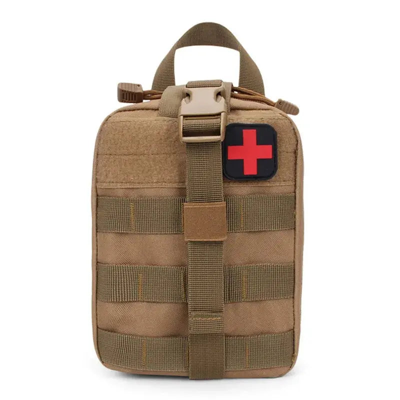 Pochette de premiers secours tactique MOLLE avec patch medic croix 