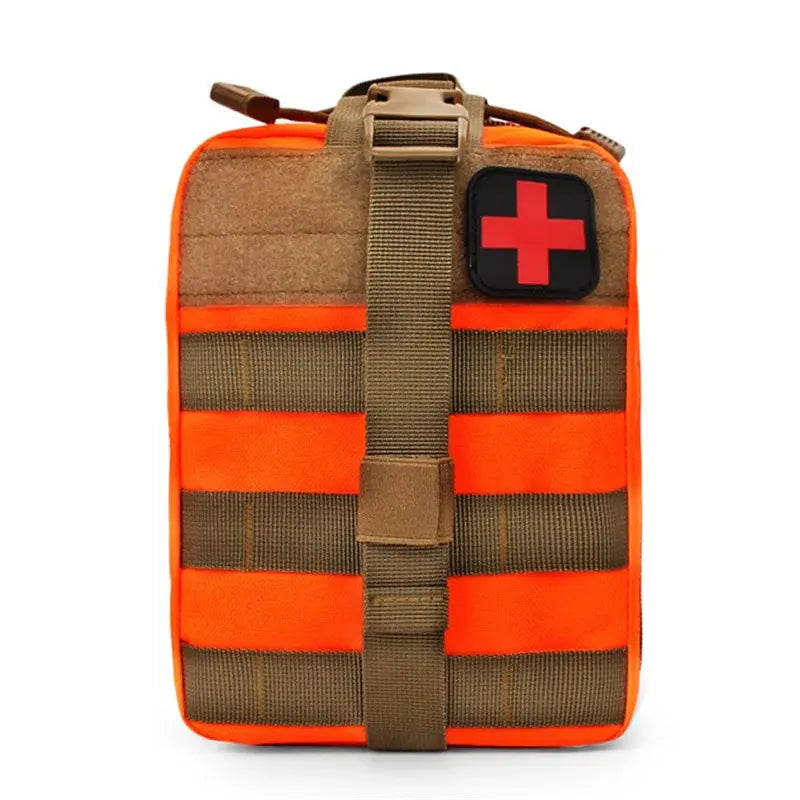 Pochette de premiers secours tactique MOLLE avec patch medic croix 