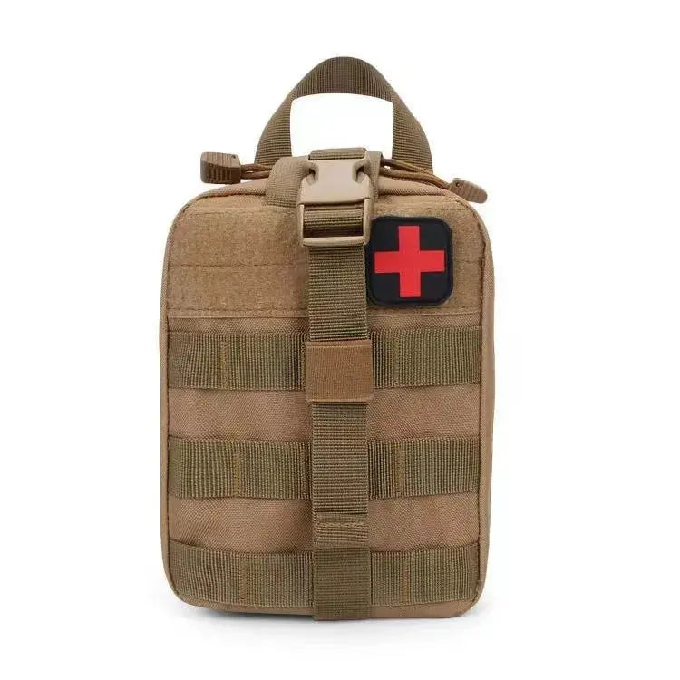 Pochette de premiers secours tactique MOLLE avec patch medic croix 