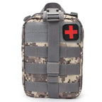 Pochette de premiers secours tactique MOLLE avec patch medic croix 