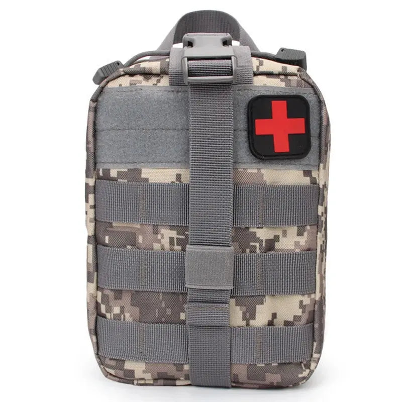 Pochette de premiers secours tactique MOLLE avec patch medic croix 