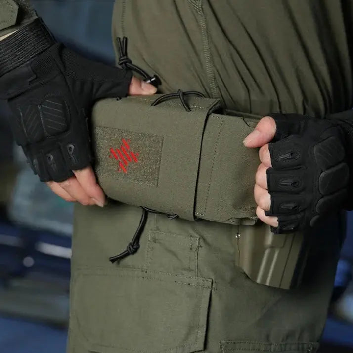 Pochette médicale tactique MOLLE avec rétention interne 